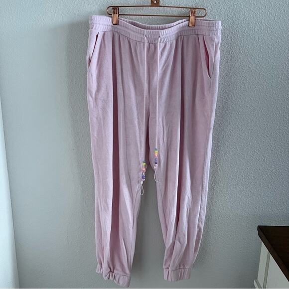 Stoney Clover Lane X Target Pink Lounge Cozy Pants XL - Picture 1 of 10